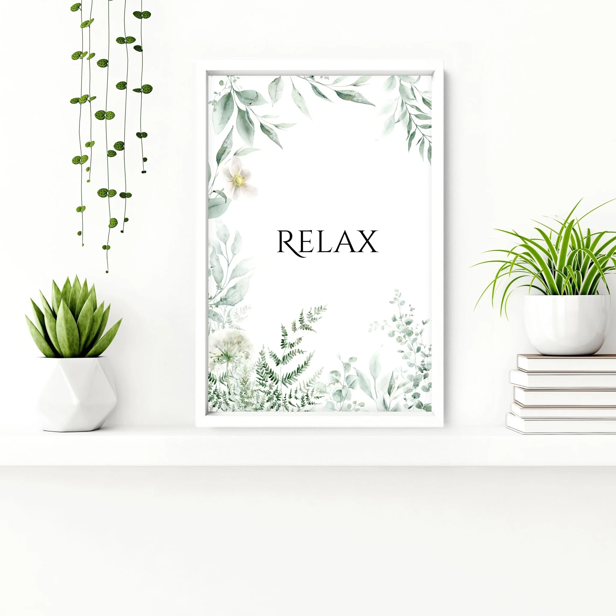 Bathroom Decor Green | Set of 3 wall art prints - Image 7