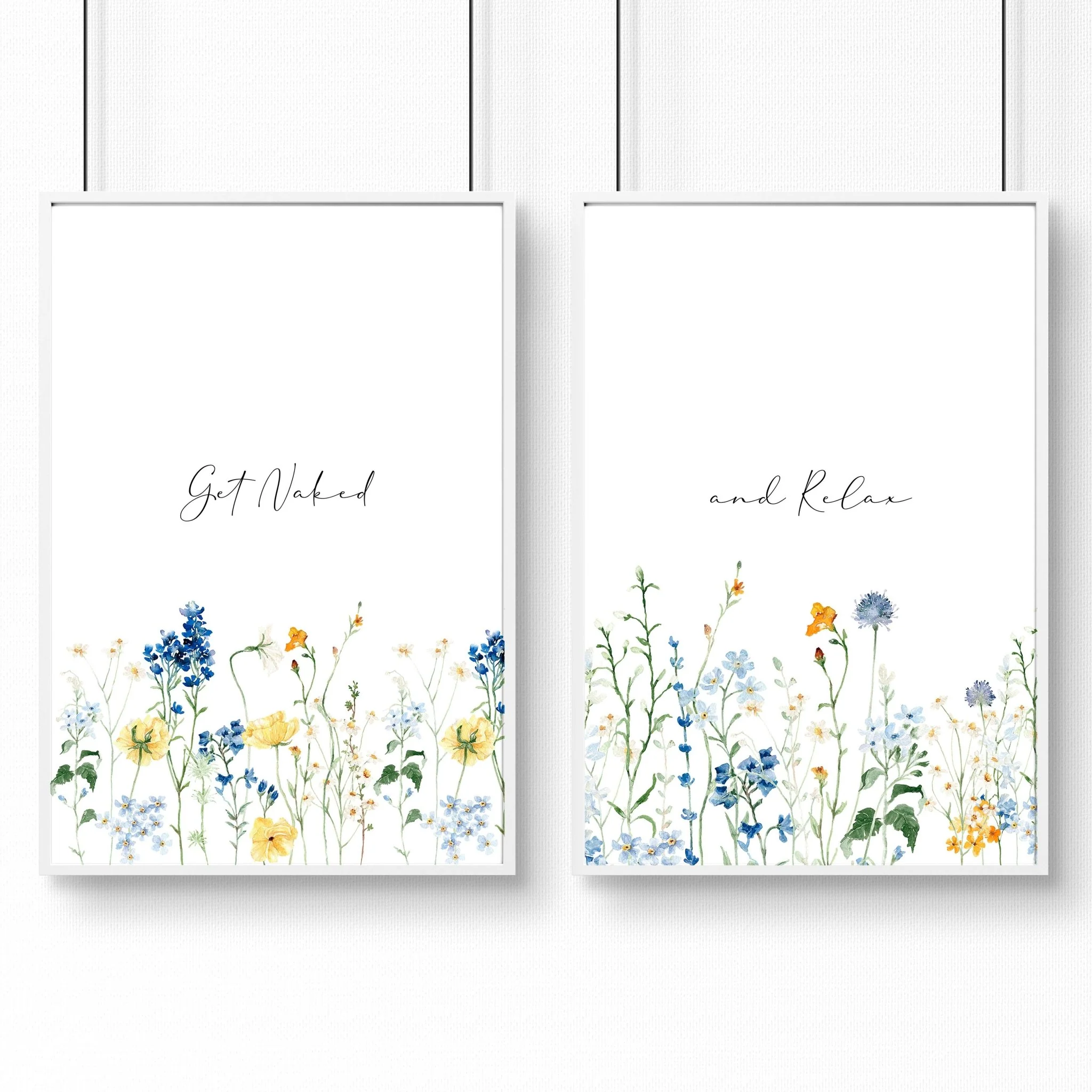 Bathroom Decor Small | Set of 2 wall art prints - Image 7