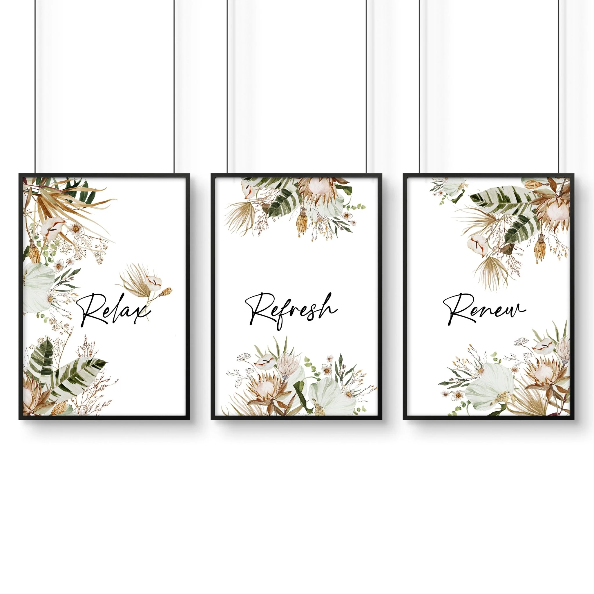 Bathroom pictures | set of 3 wall art - Image 8