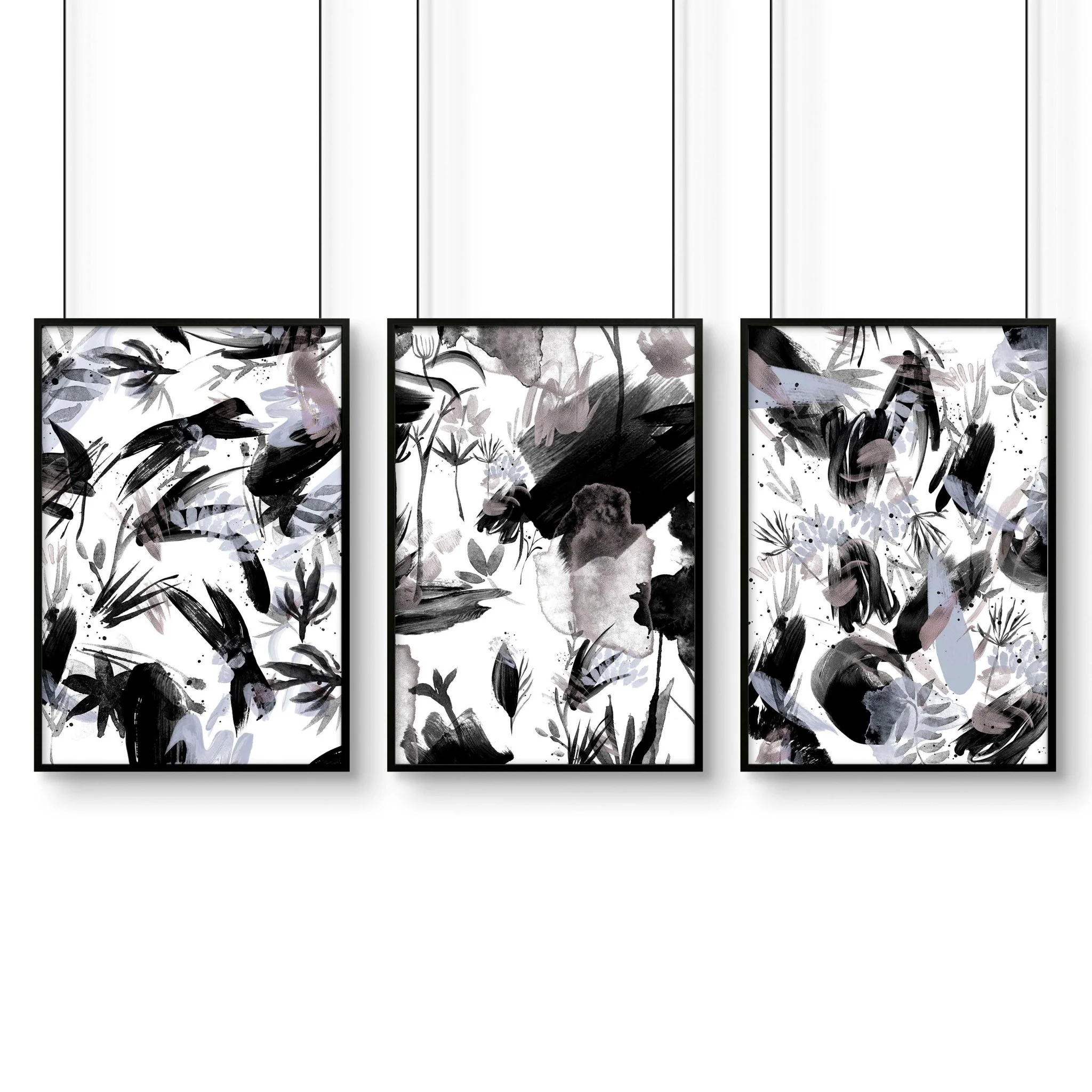 Bathroom wall print | set of 3 Black and White wall prints - Image 8
