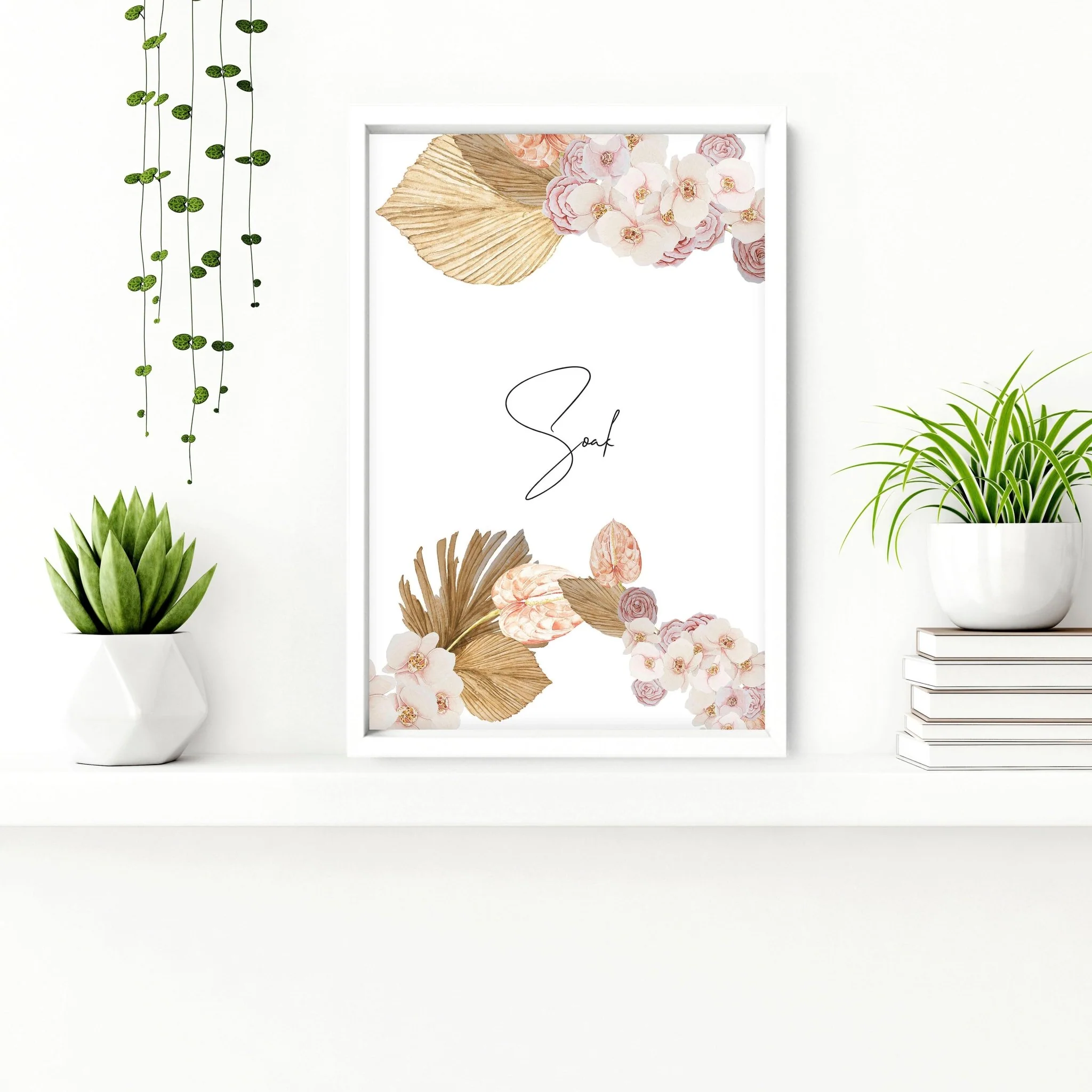 Bathroom wall decor art | Set of 3 wall art - Image 6