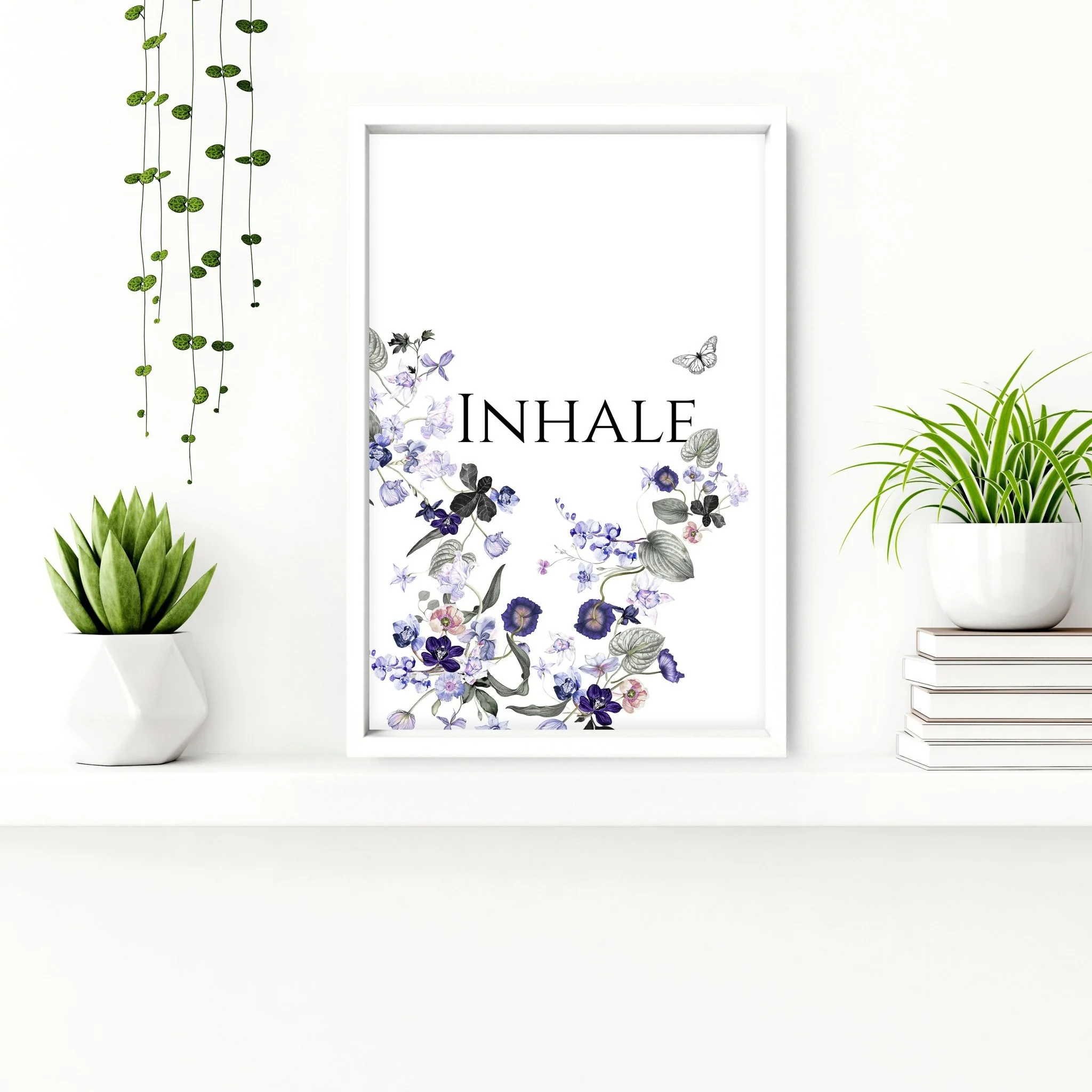 Bathroom wall decoration | set of 2 framed wall art prints - Image 5
