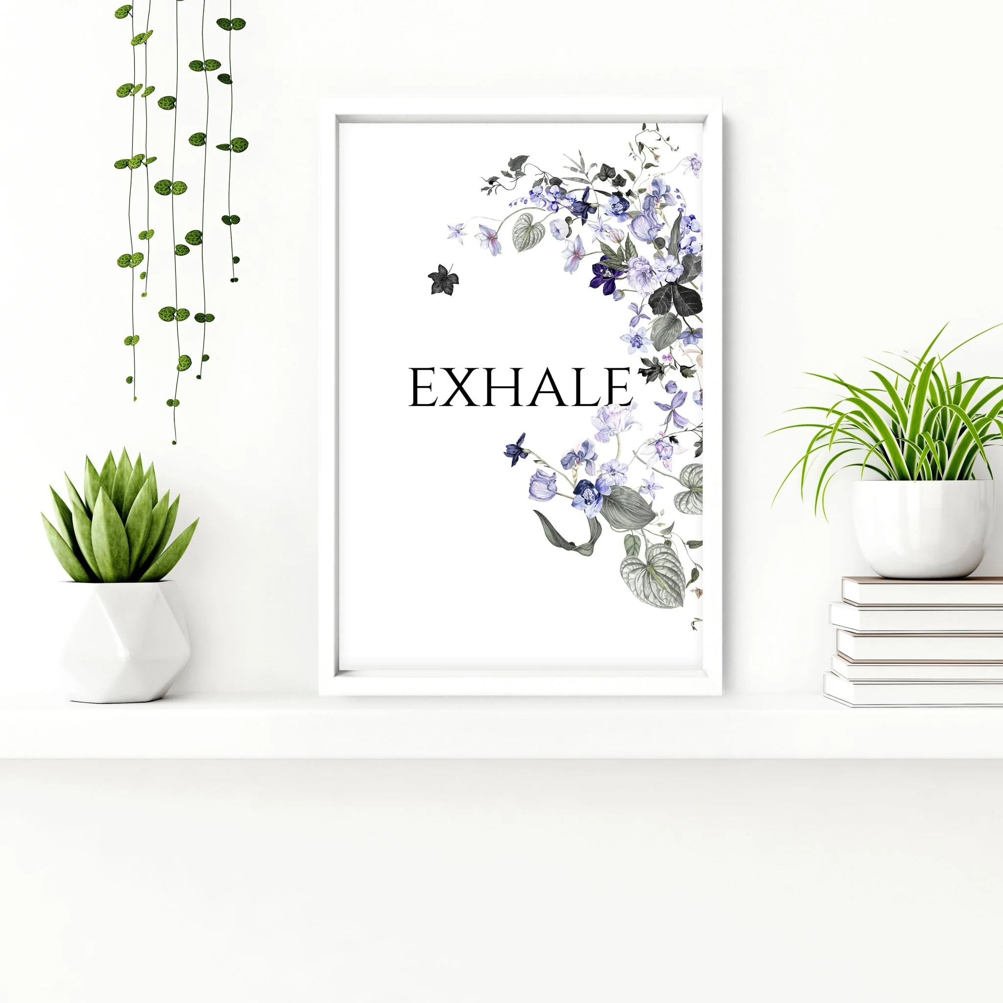 Bathroom wall decoration | set of 2 framed wall art prints - Image 6