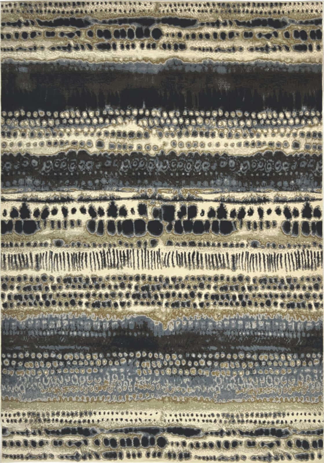 Batik Multicolour Abstract Rug - Image 2
