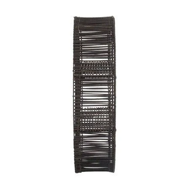 Batu Large Black Rattan Wall Shelf - Image 6