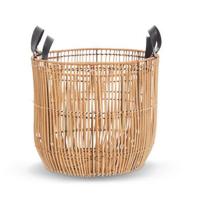 Batu Set of 2 Natural Rattan Baskets - Image 6