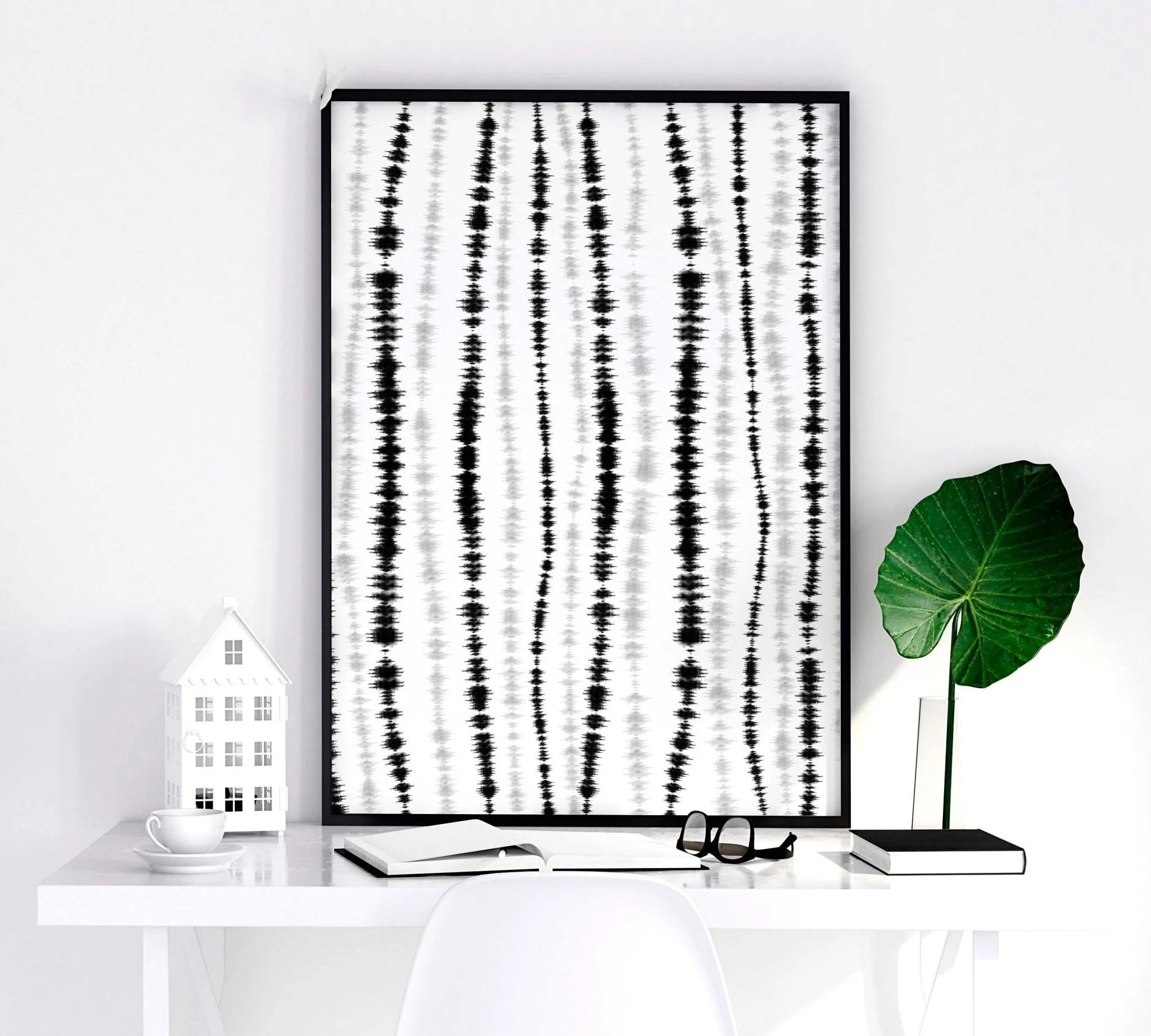 Beach theme decorations | Set of 3 framed wall art - Image 3