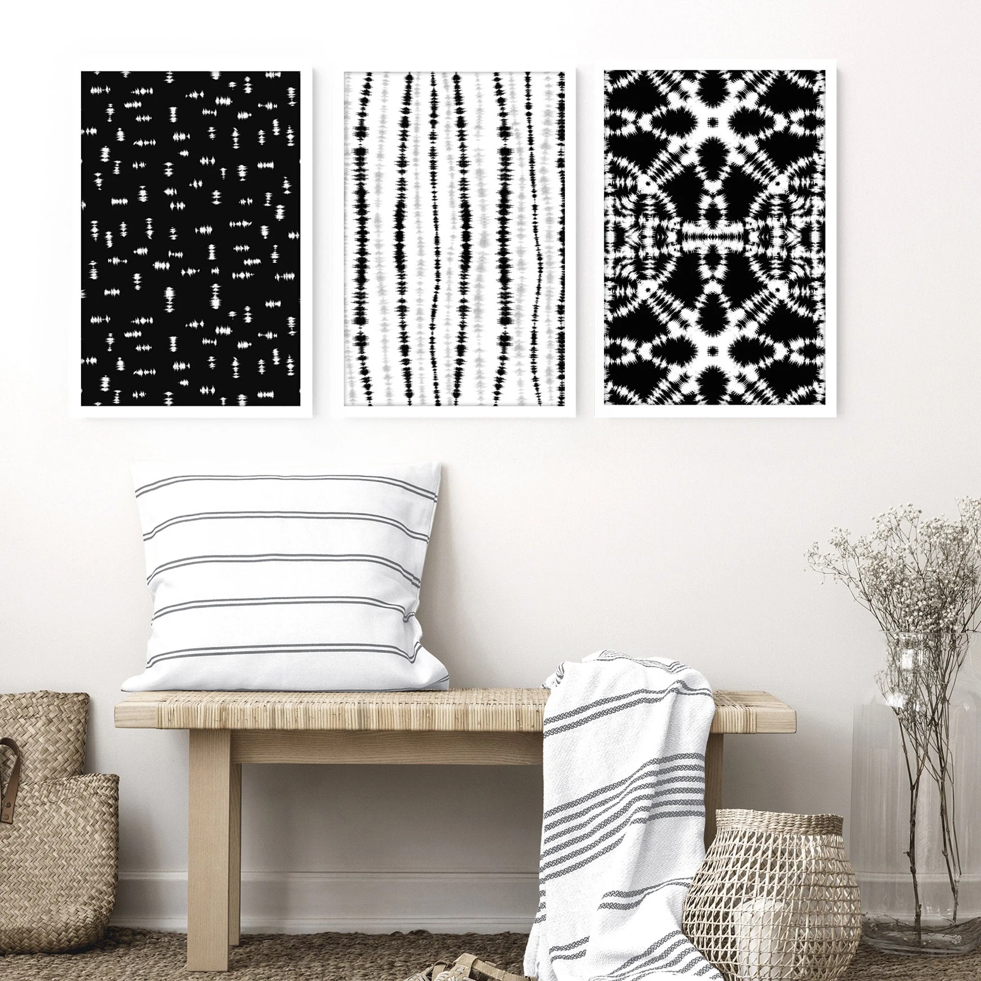 Beach theme decorations | Set of 3 framed wall art - Image 5