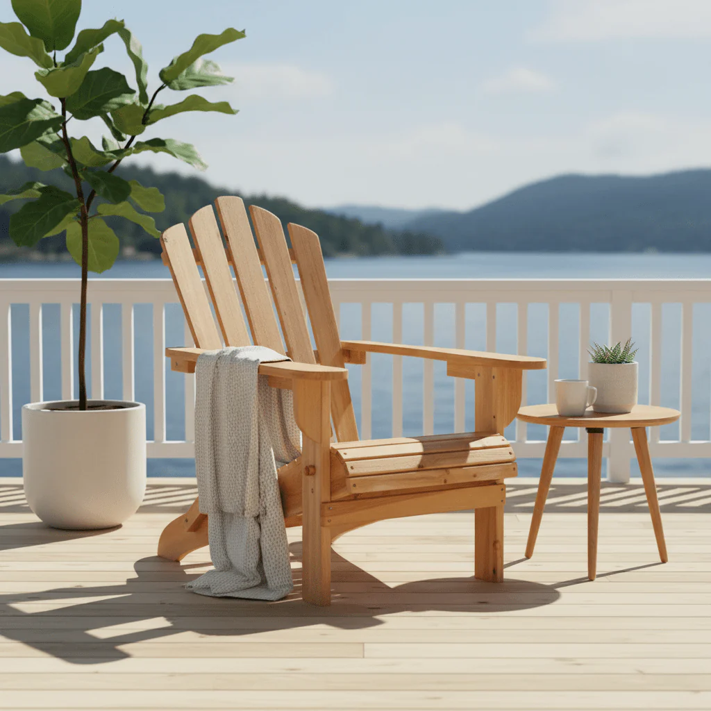 Beauport Natural Finish Chair - Image 3
