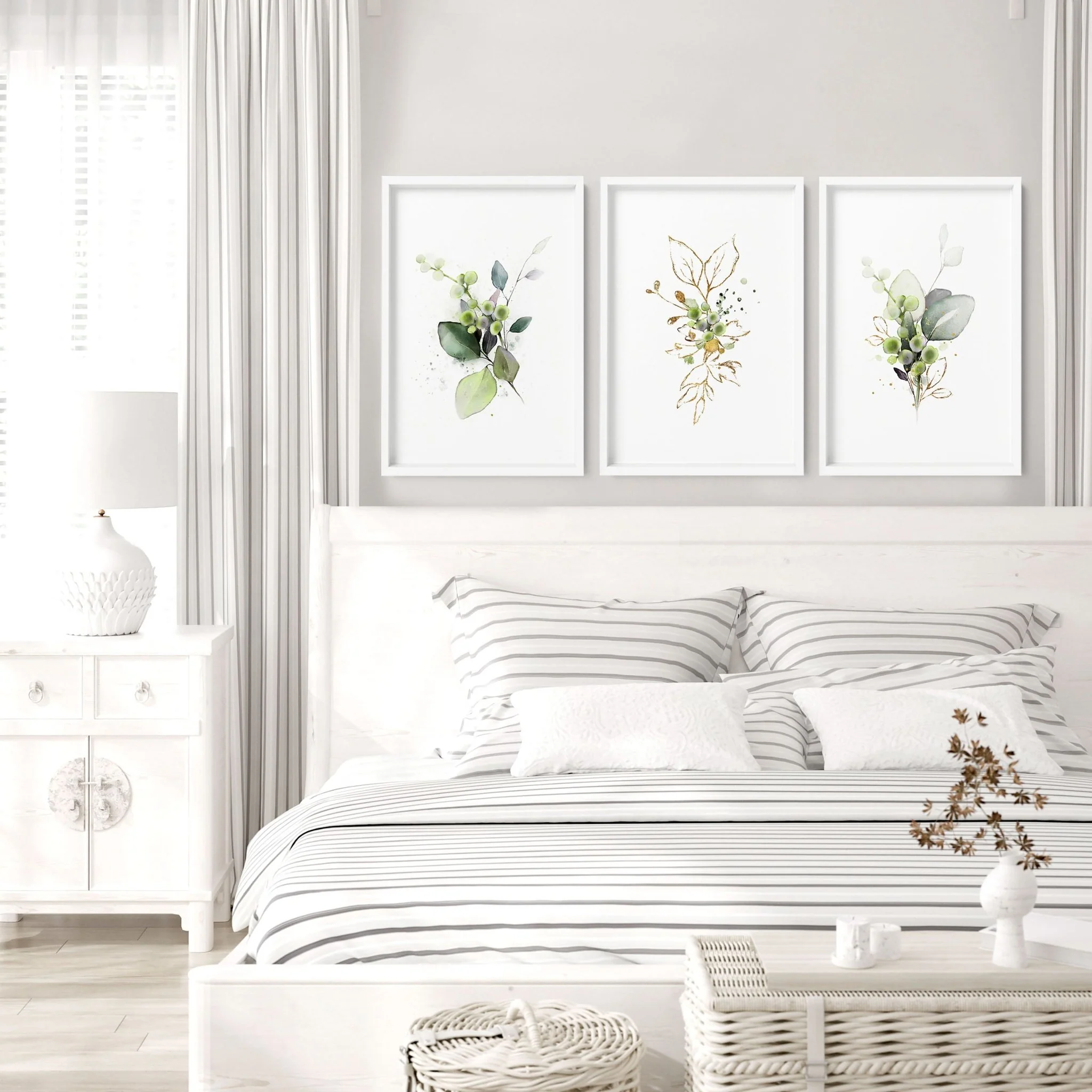 Bedroom decor for walls | set of 3 wall art prints - Image 4