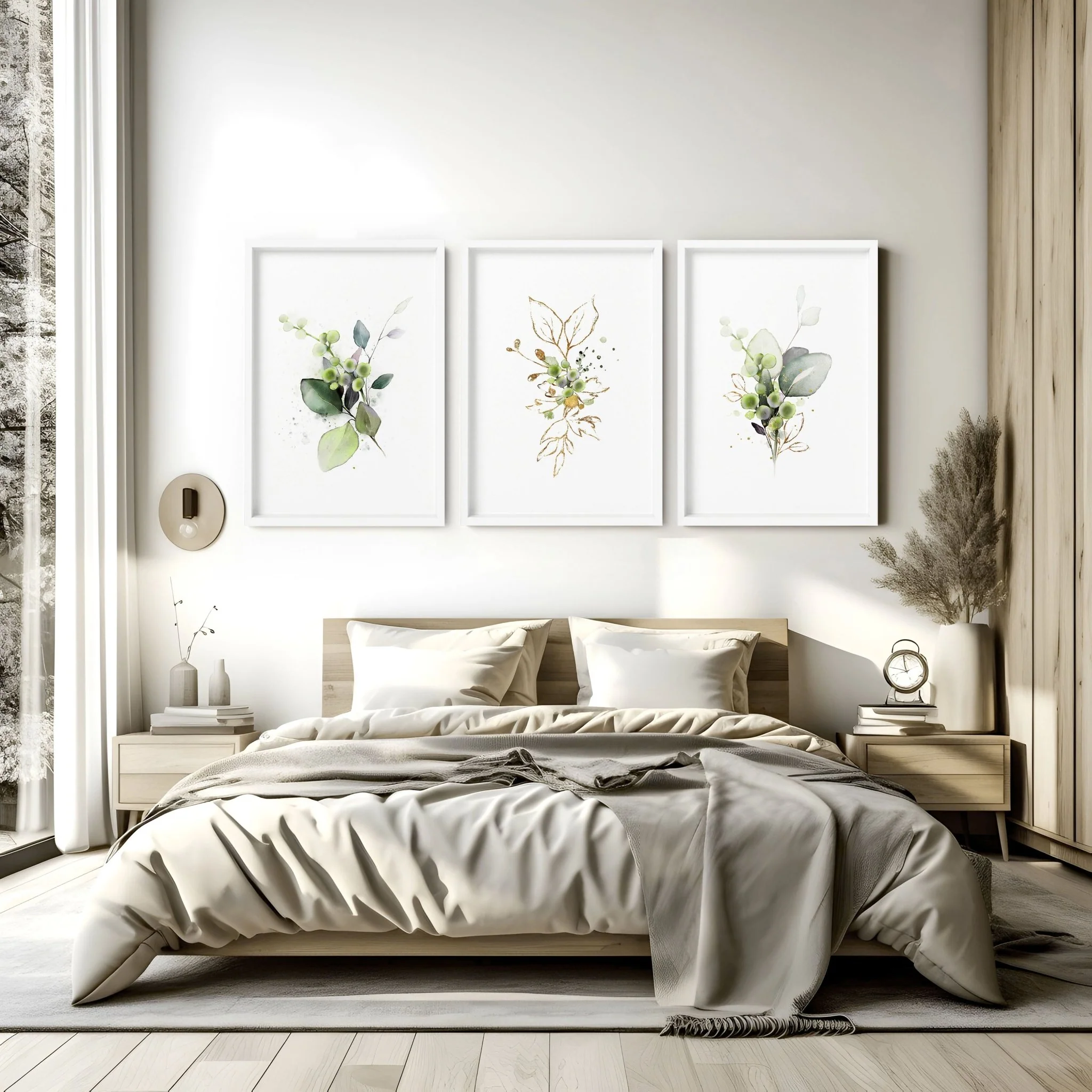 Bedroom decor for walls | set of 3 wall art prints - Image 9
