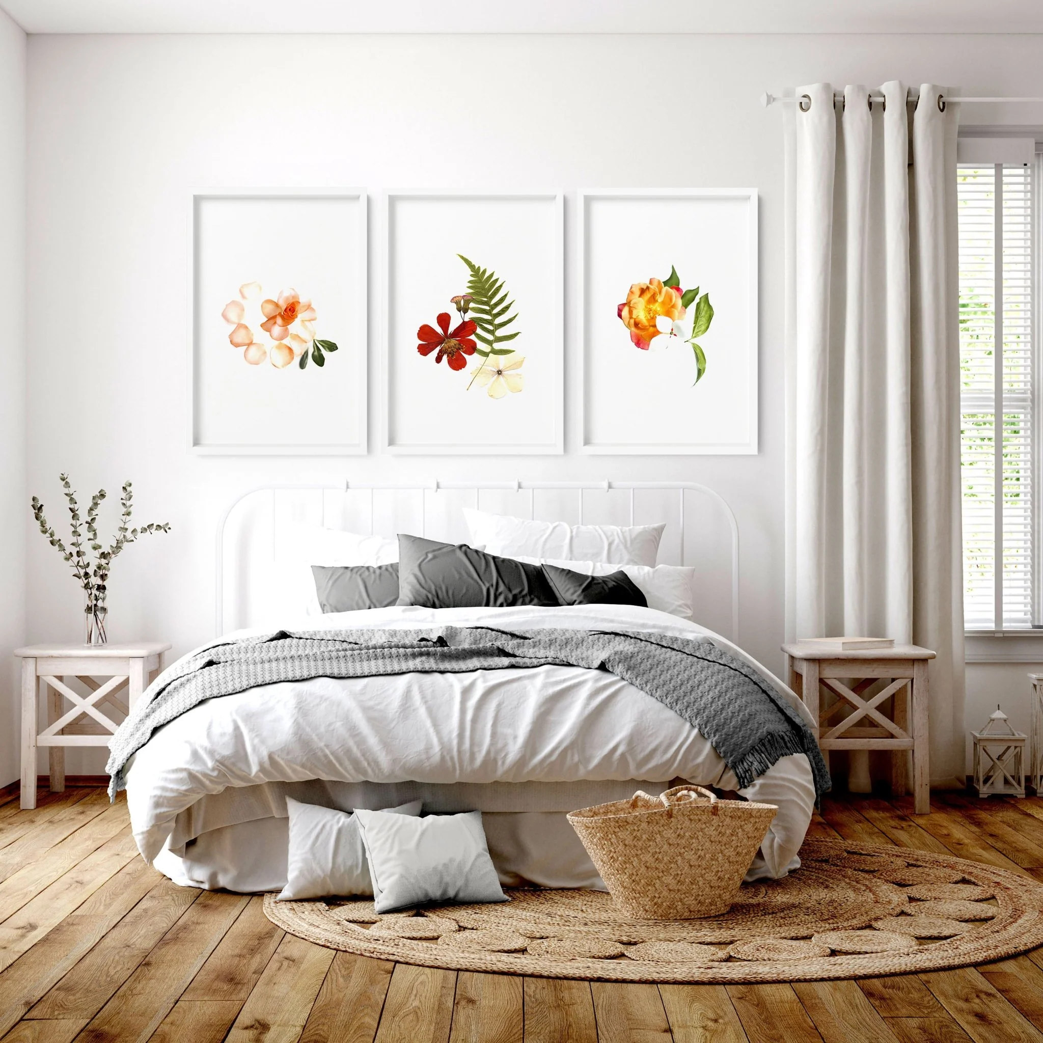 Bedroom pictures for walls | set of 3 framed wall art - Image 6