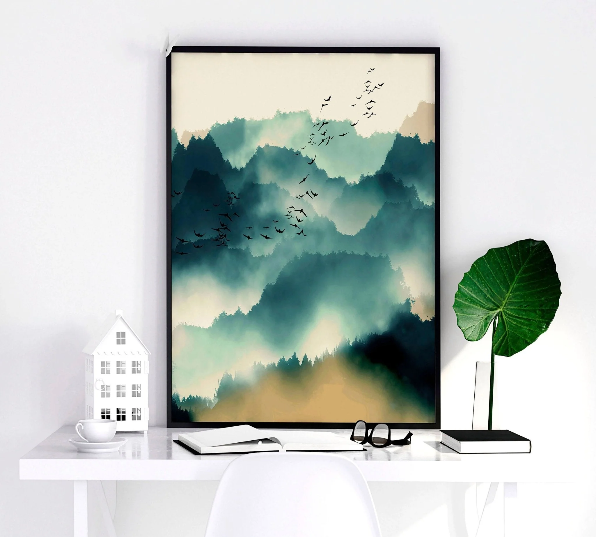 Bedroom prints set of 3 | set of 3 Scandinavian wall art - Image 8