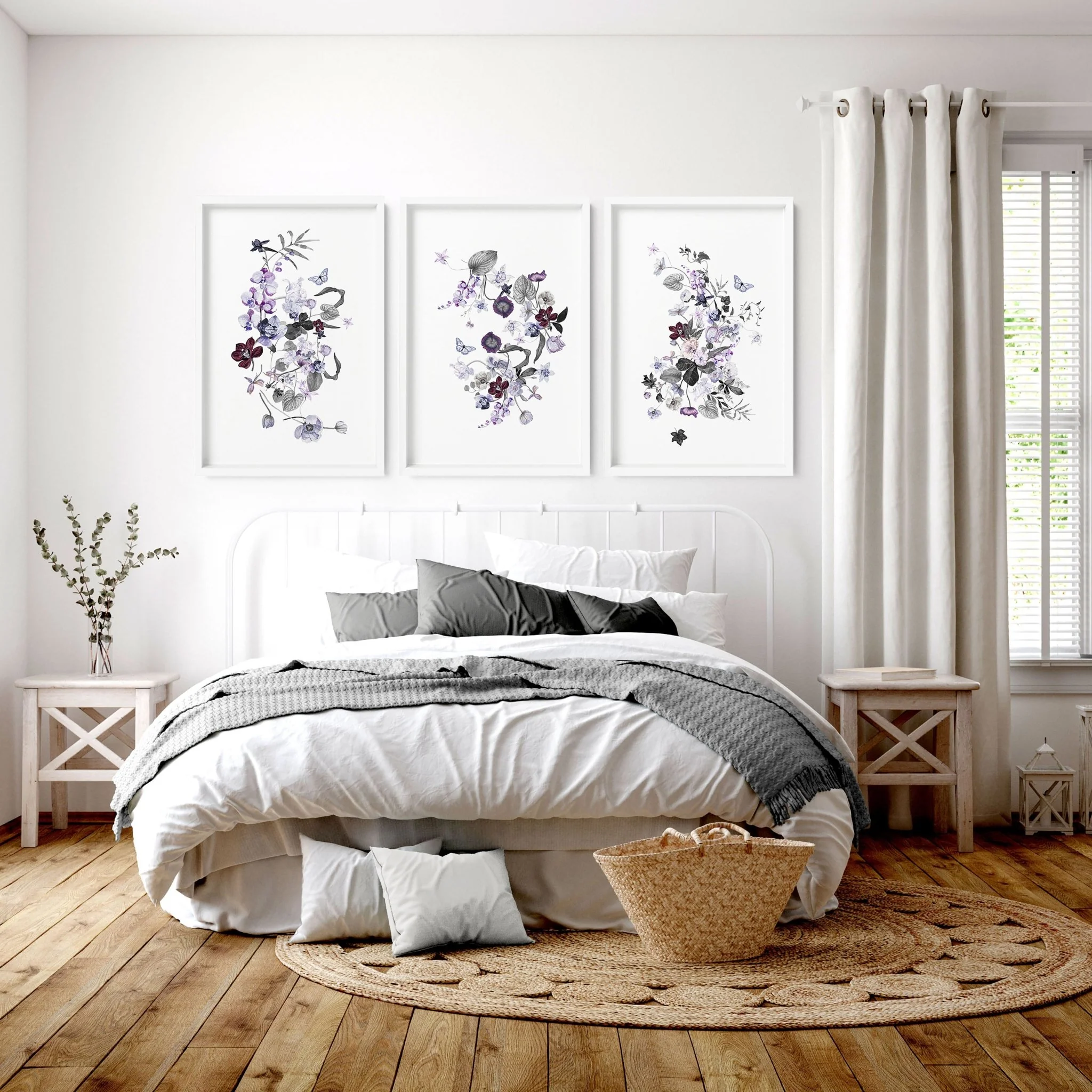 Bedroom wall picture | set of 3 prints for bedroom walls - Image 3