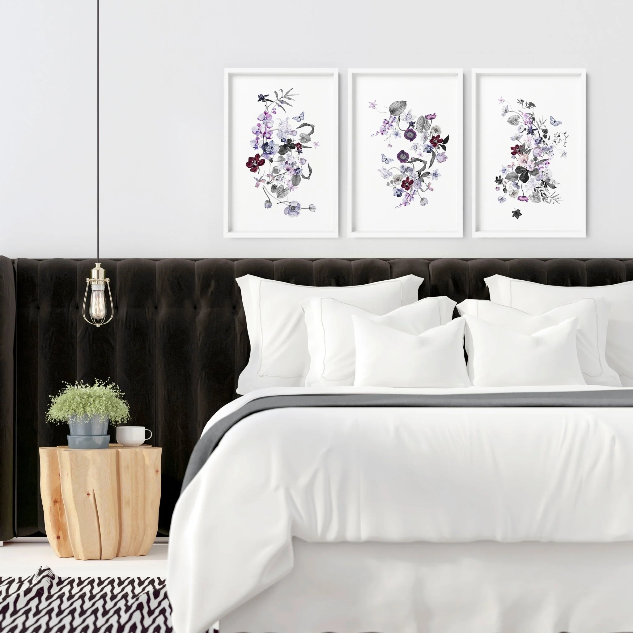Bedroom wall picture | set of 3 prints for bedroom walls - Image 7