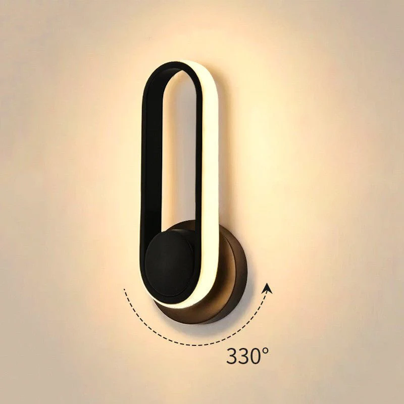 Bedside Bedroom Wall Lamp Indoor Rotatable Acrylic Led Wall Lamp - Image 5