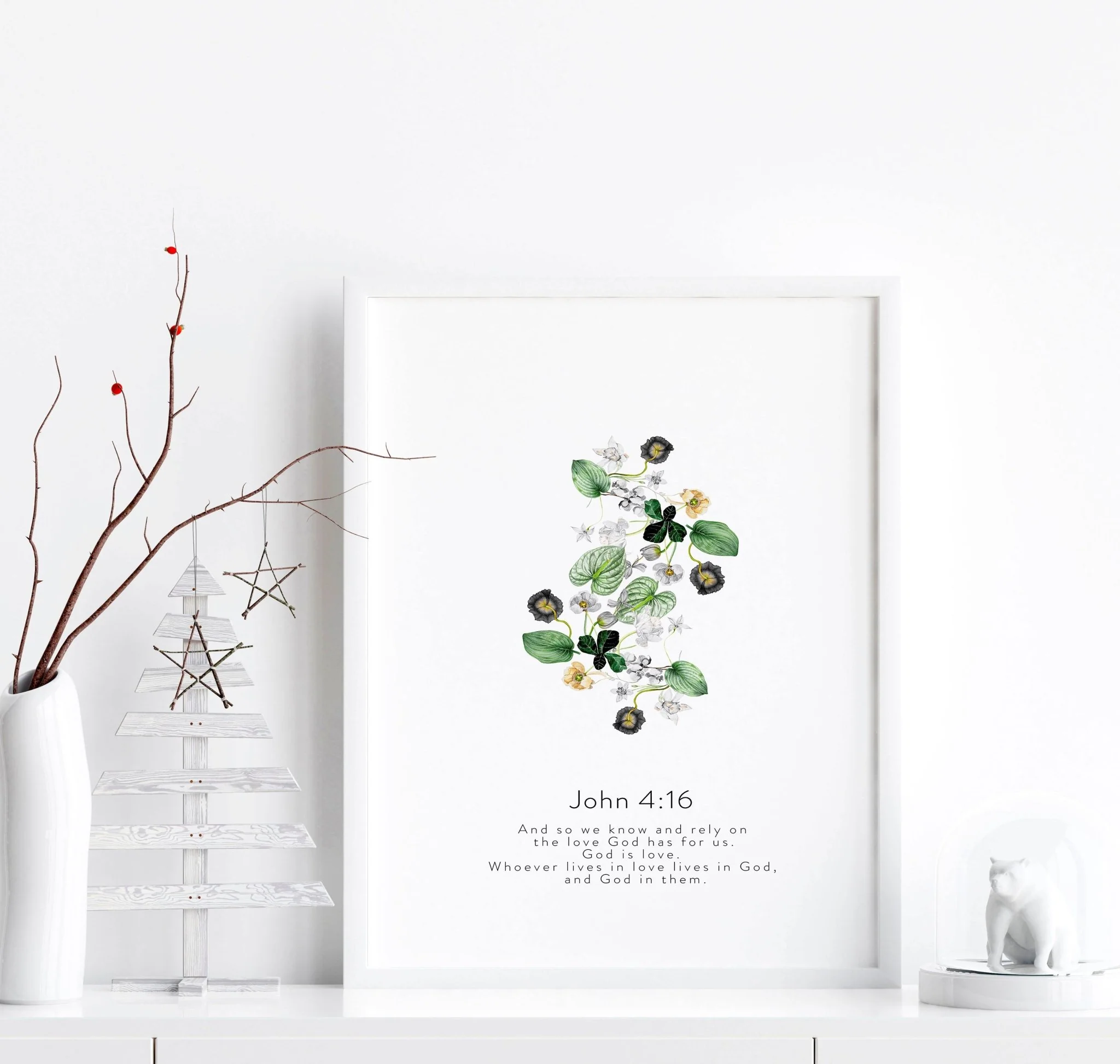 Bible wall art for bedroom | set of 3 wall art prints - Image 6