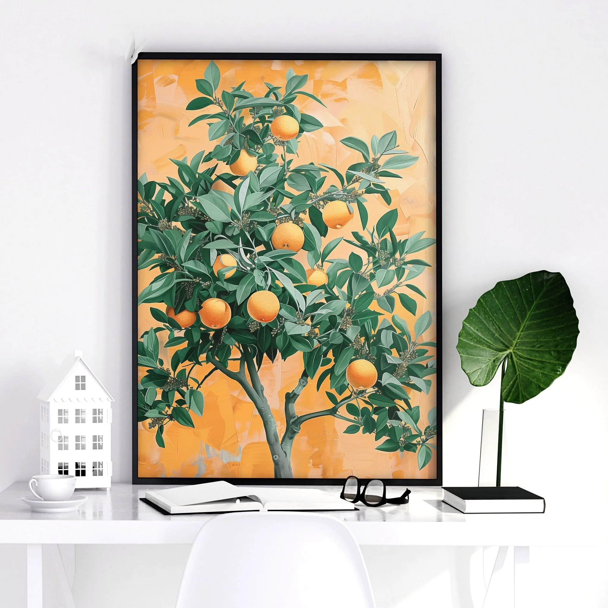 Big Canvas For Home Office | Set of 3 Italian Lifestyle Wall art Prints - Image 10