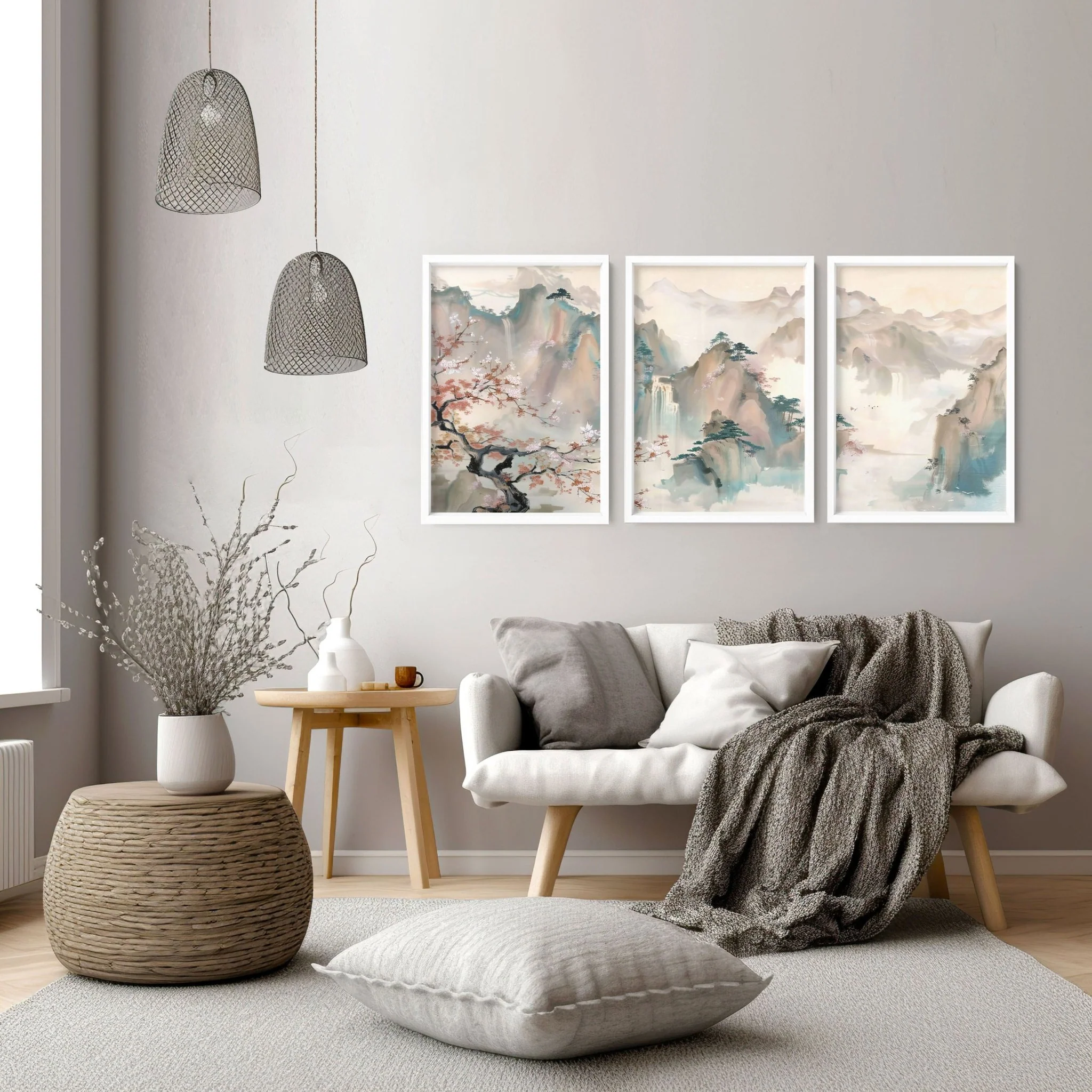 Big Picture For Living Room | Set of 3 wall art prints - Image 3
