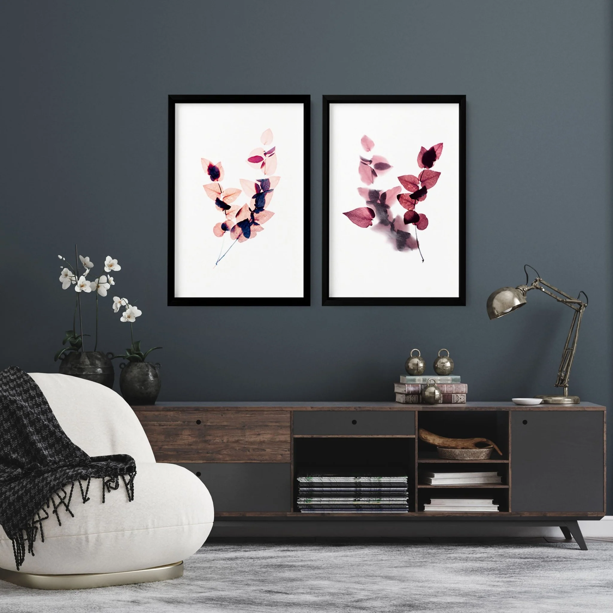 Big pictures for living room | set of 2 wall art - Image 7