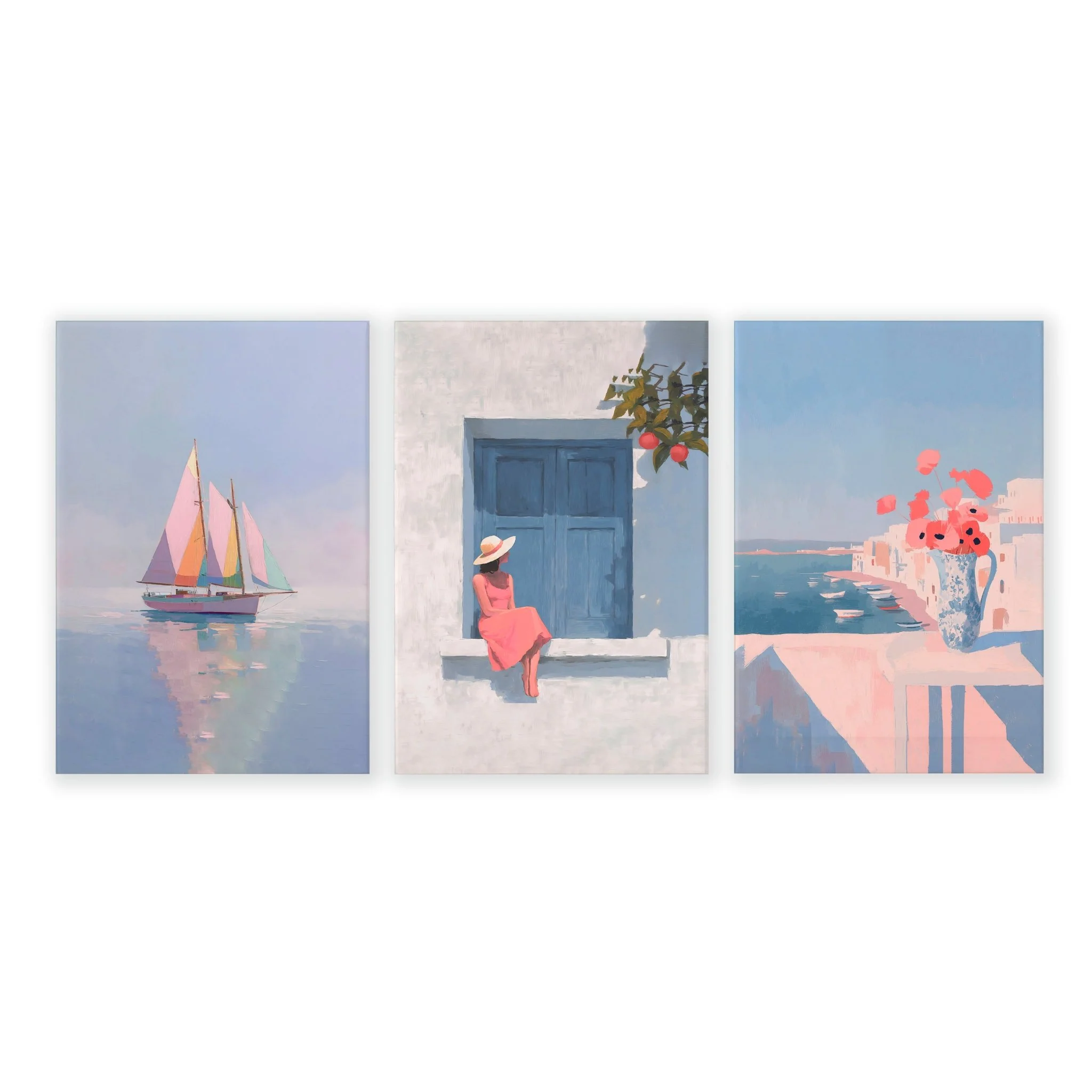 Big Poster For Home Office | Set of 3 Italian Lifestyle Wall art Prints - Image 12