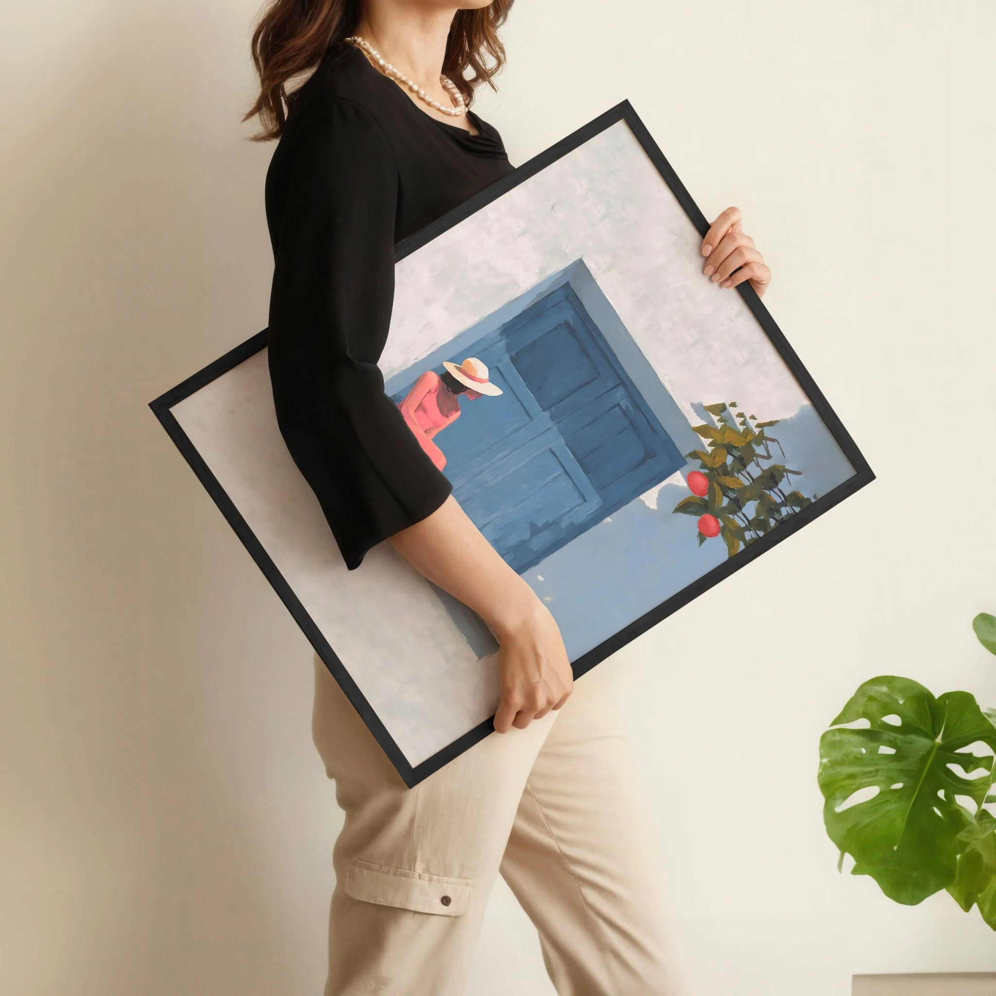 Big Poster For Home Office | Set of 3 Italian Lifestyle Wall art Prints - Image 4