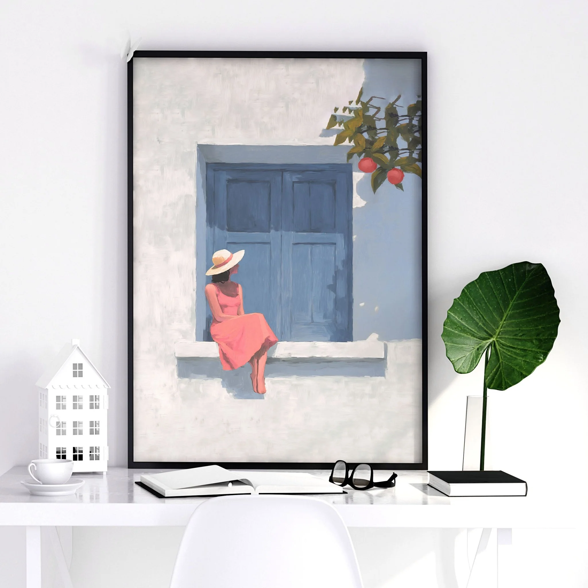 Big Poster For Home Office | Set of 3 Italian Lifestyle Wall art Prints - Image 7