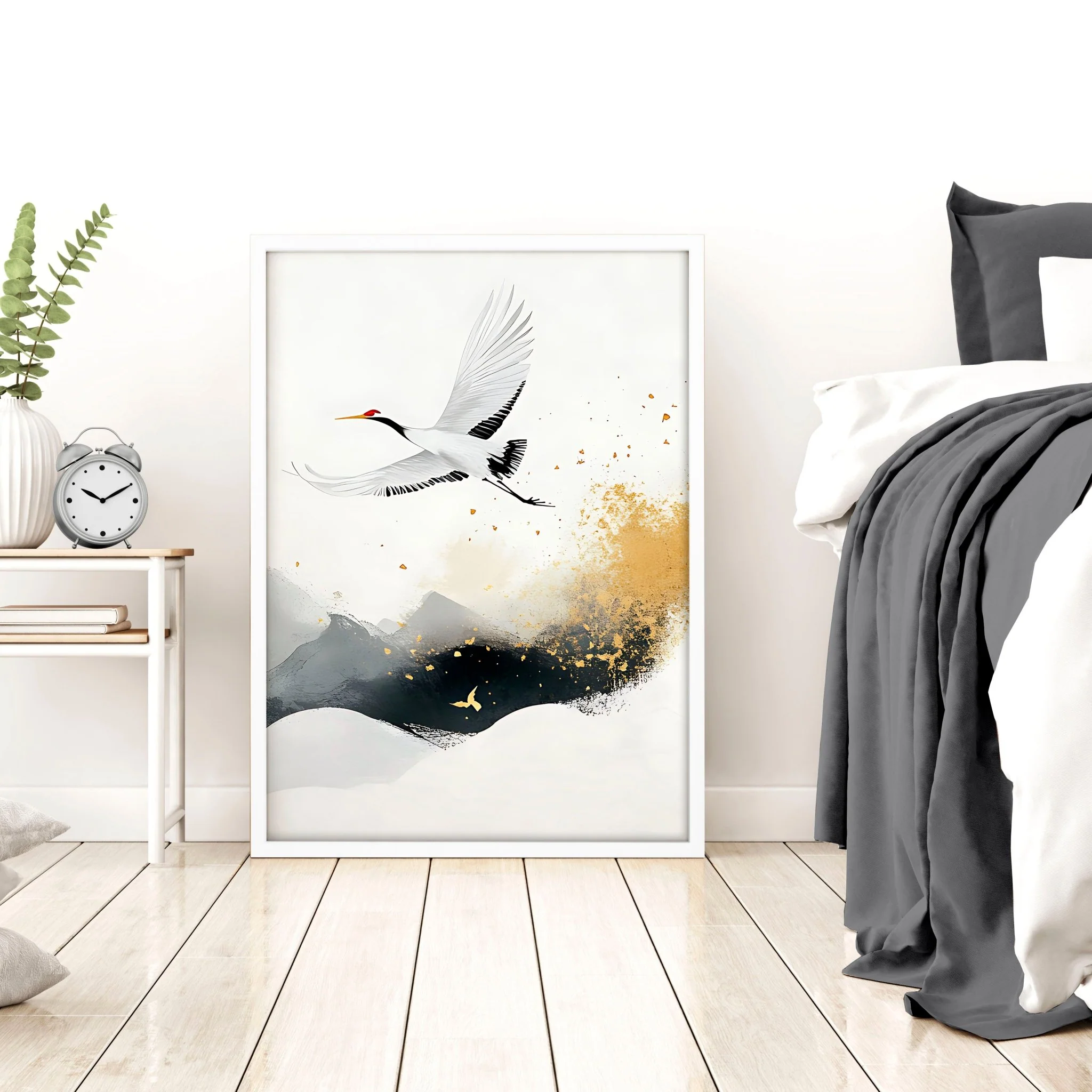 Big Wall Art For Bedroom | Set of 3 Asian Inspired Wall art Prints - Image 10