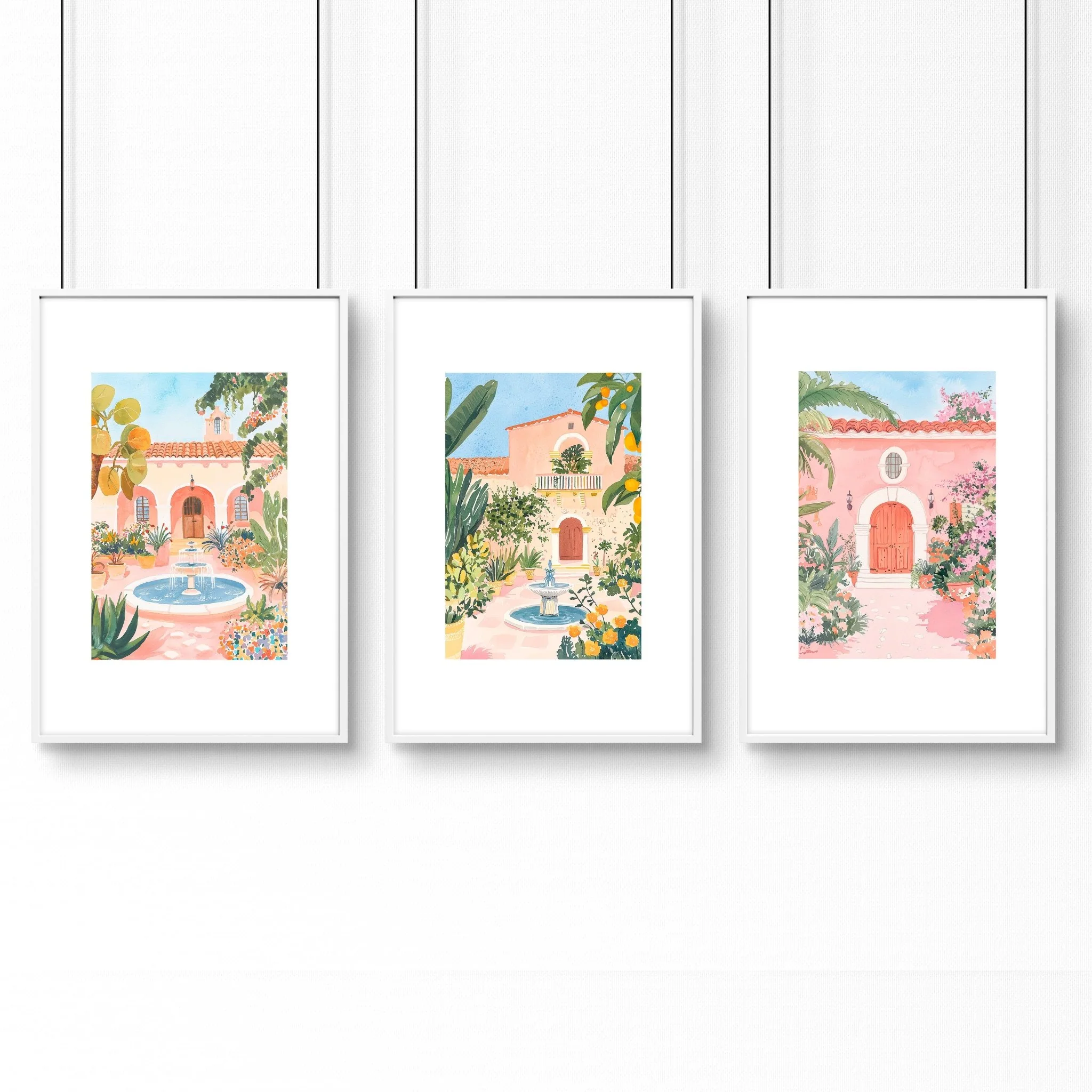 Big Wall Frames | Set of 3 Beach Decor Wall art Prints - Image 15