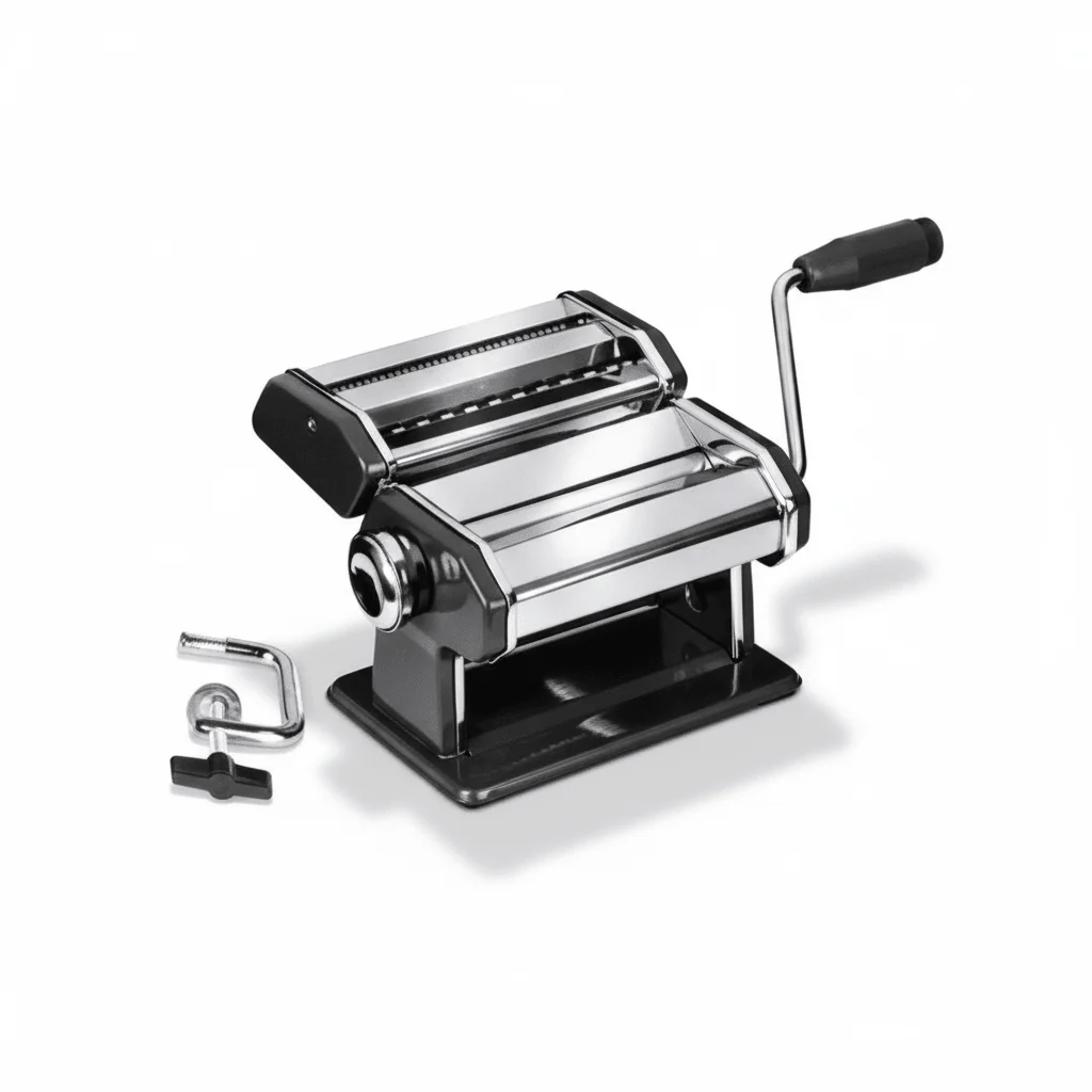 Black and Chrome Pasta Maker