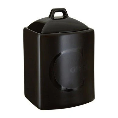 Black Text Coffee Jar - Image 5
