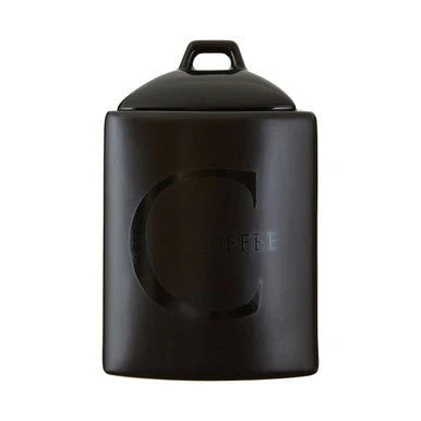 Black Text Coffee Jar - Image 7