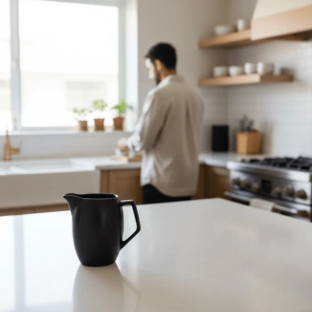 Black Text Milk Jug - Image 2