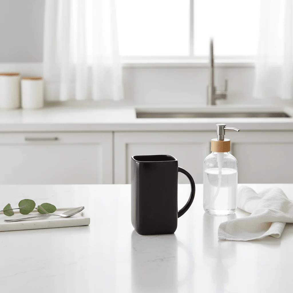 Black Text Mug - Image 4