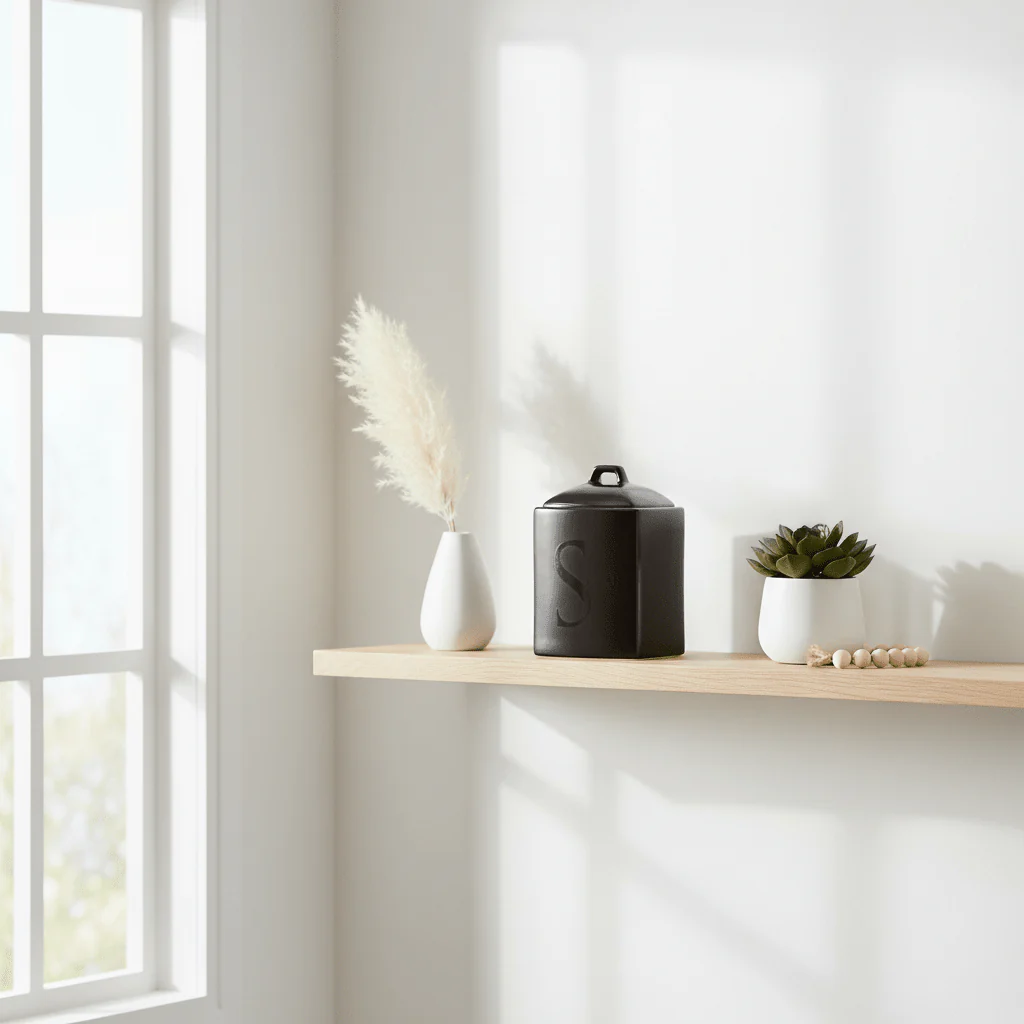 Black Text Sugar Jar - Image 3