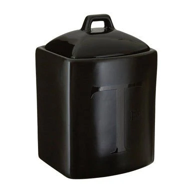 Black Text Tea Jar - Image 5
