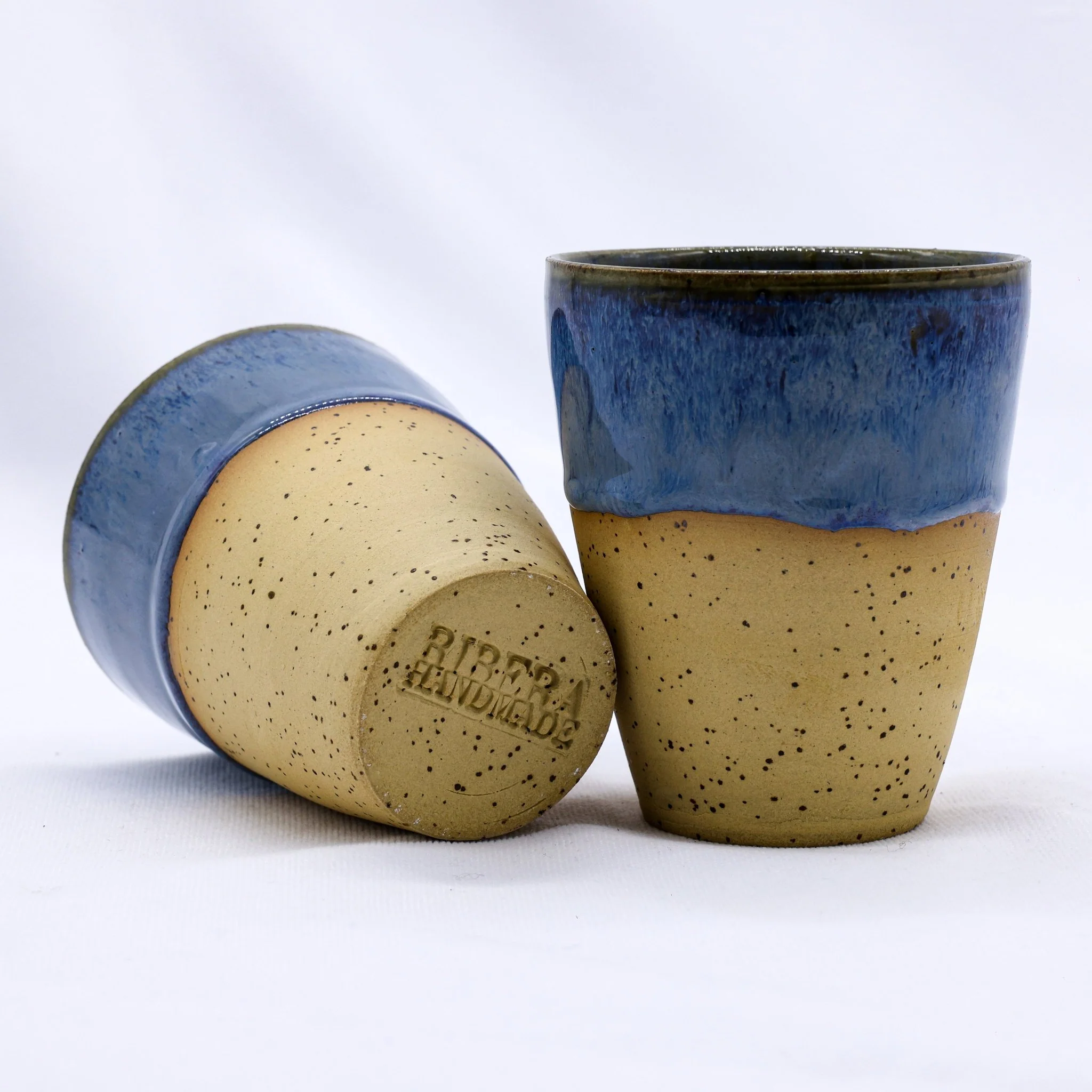 Blunero Quadra Stoneware Ceramic Mug - Image 4