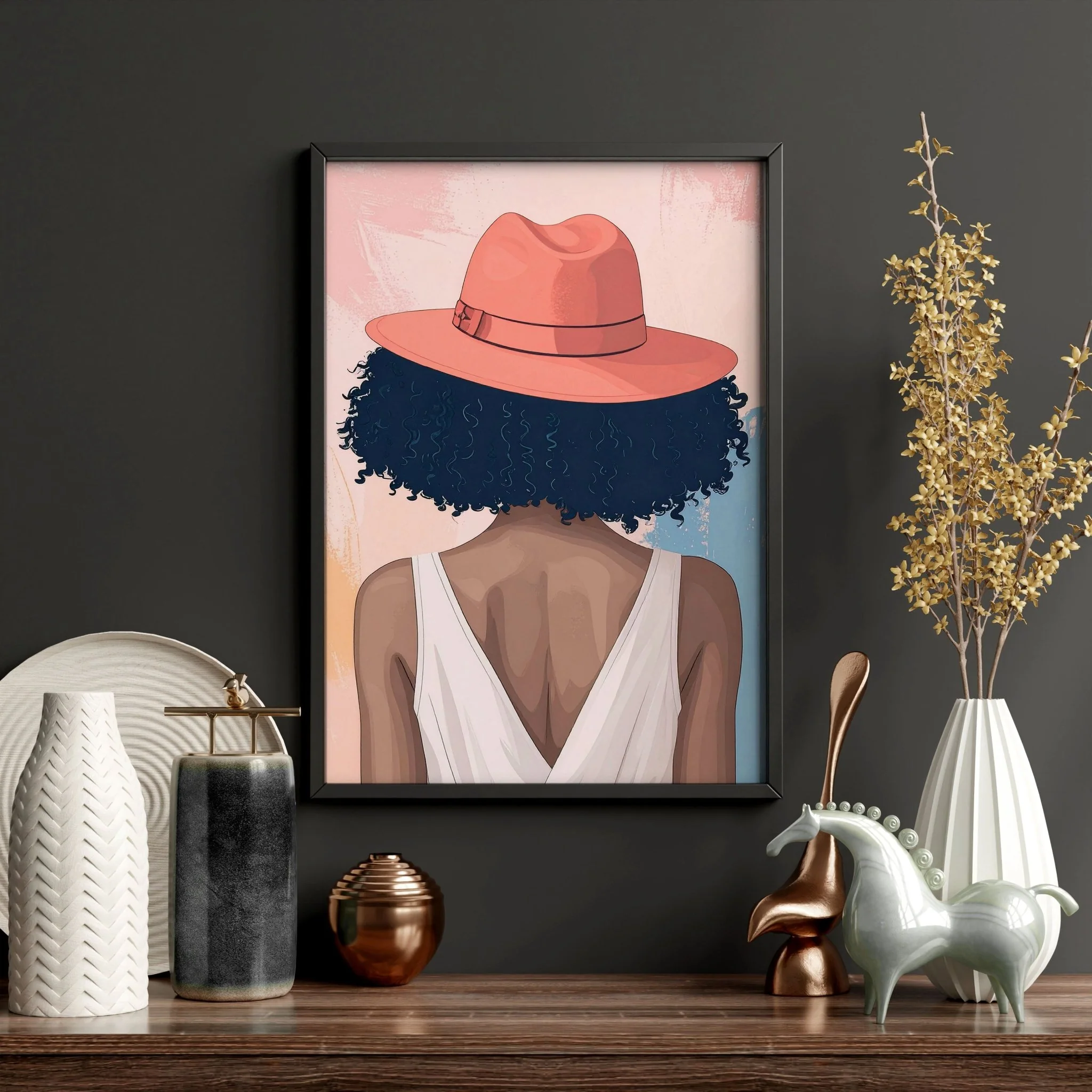 Boho Artwork | Set of 3 Boho Women Wall art Prints - Image 11