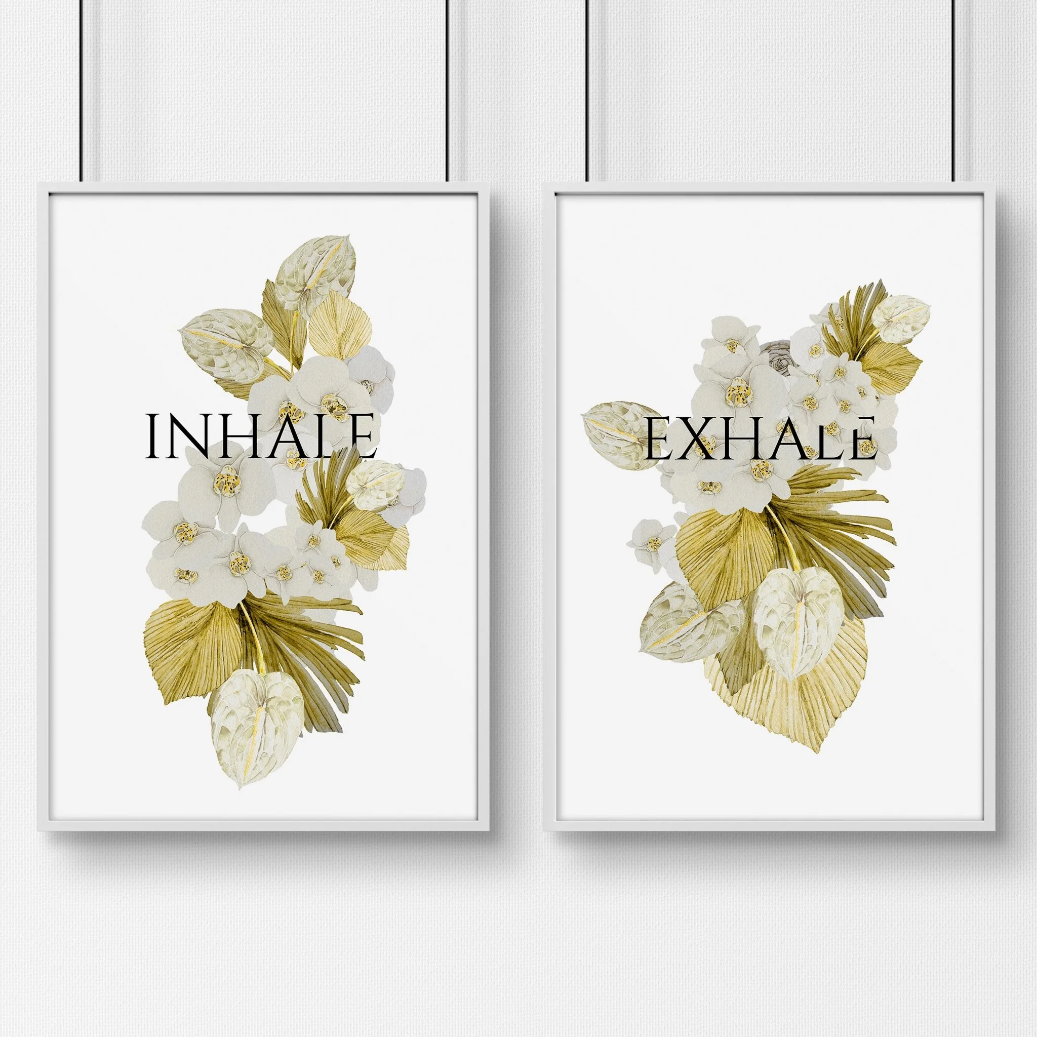 Boho bathroom wall decor | Set of 2 wall art prints - Image 8
