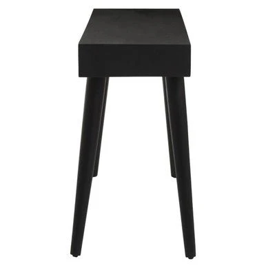 Boho Black and White Two Drawer Console Table - Image 7