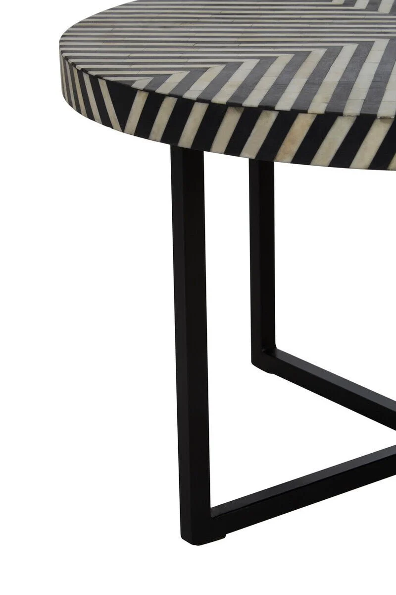 Boho Cross Base Coffee Table - Image 13