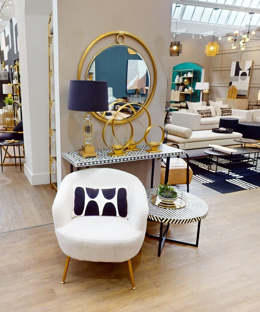 Boho Cross Base Coffee Table - Image 14