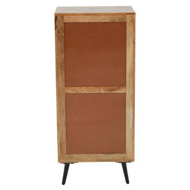 Boho Five Drawer Mango Wood Chest - Image 8