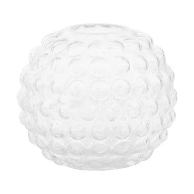 Bolla Small Round Clear Glass Vase - Image 7