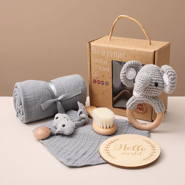 Bopoobo 1Set Bath Toys Set Kid Swaddle Wrap Baby Milestones - Image 3