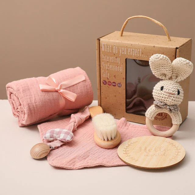 Bopoobo 1Set Bath Toys Set Kid Swaddle Wrap Baby Milestones - Image 4