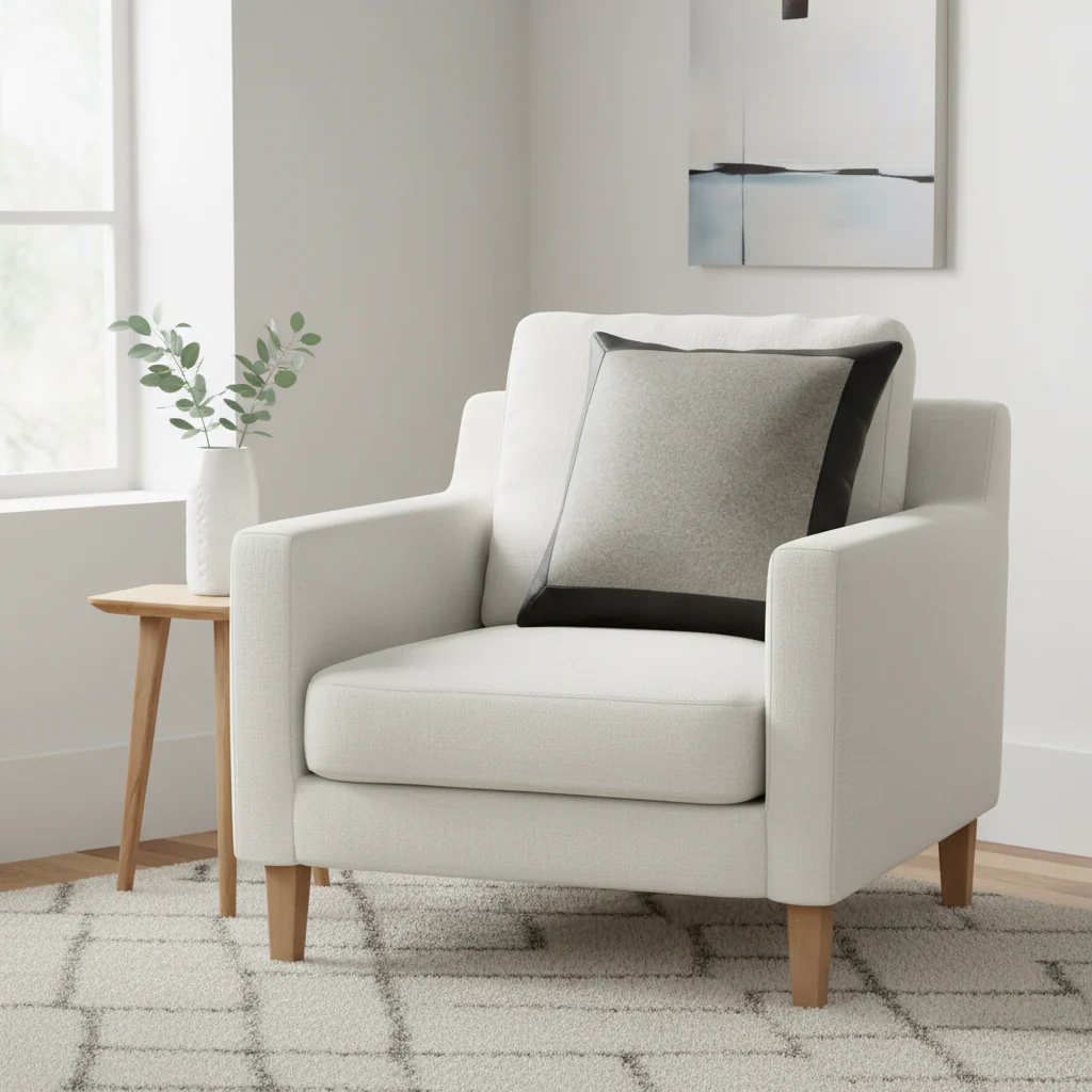 Bosie Hampstead Grey And Black Cushion. - Image 3