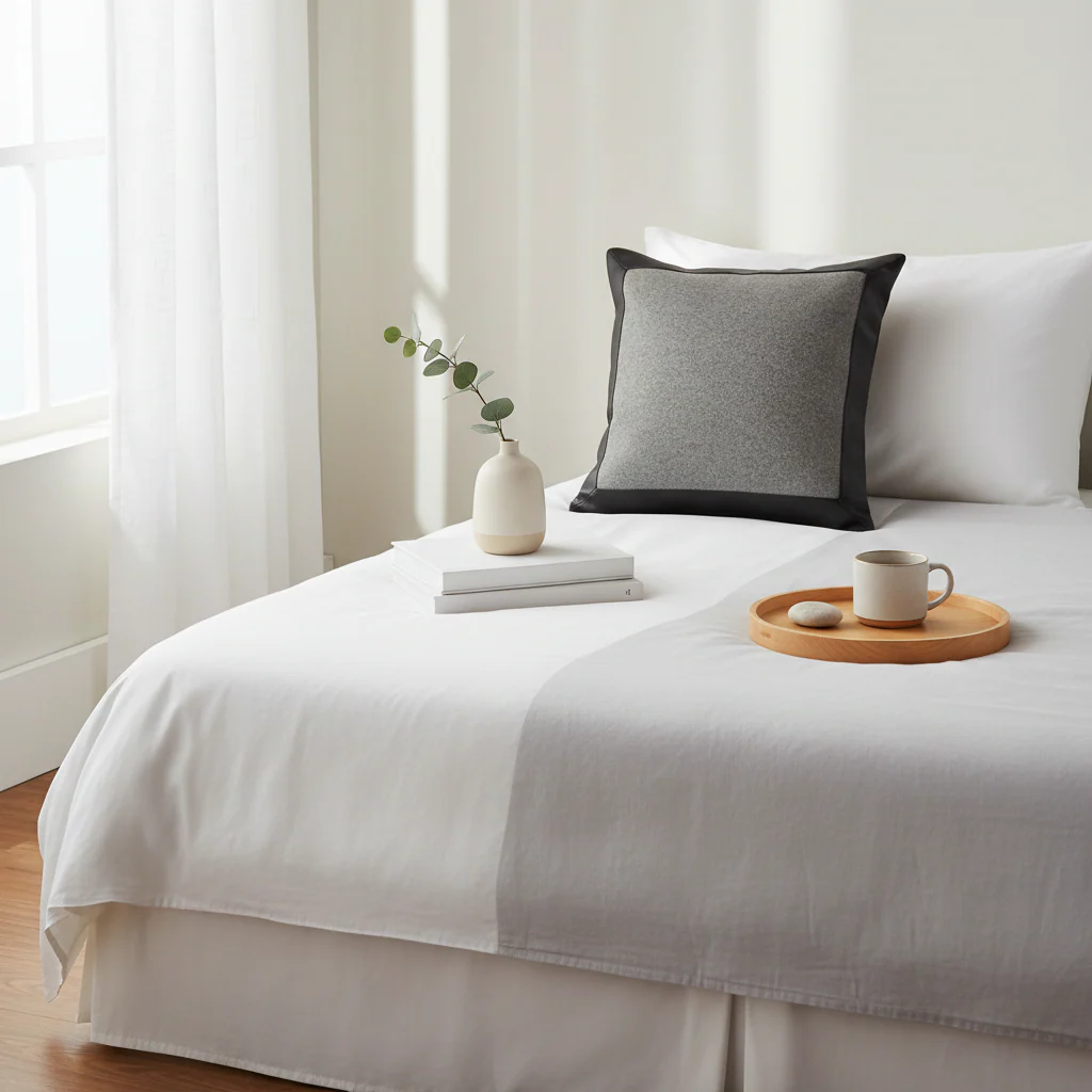 Bosie Hampstead Grey And Black Cushion. - Image 4