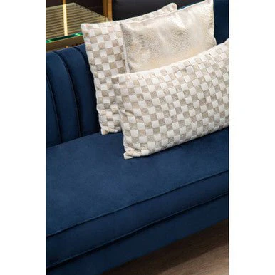 Bosie Kensington Townhouse Cream And Gold Check Cushion - Image 7