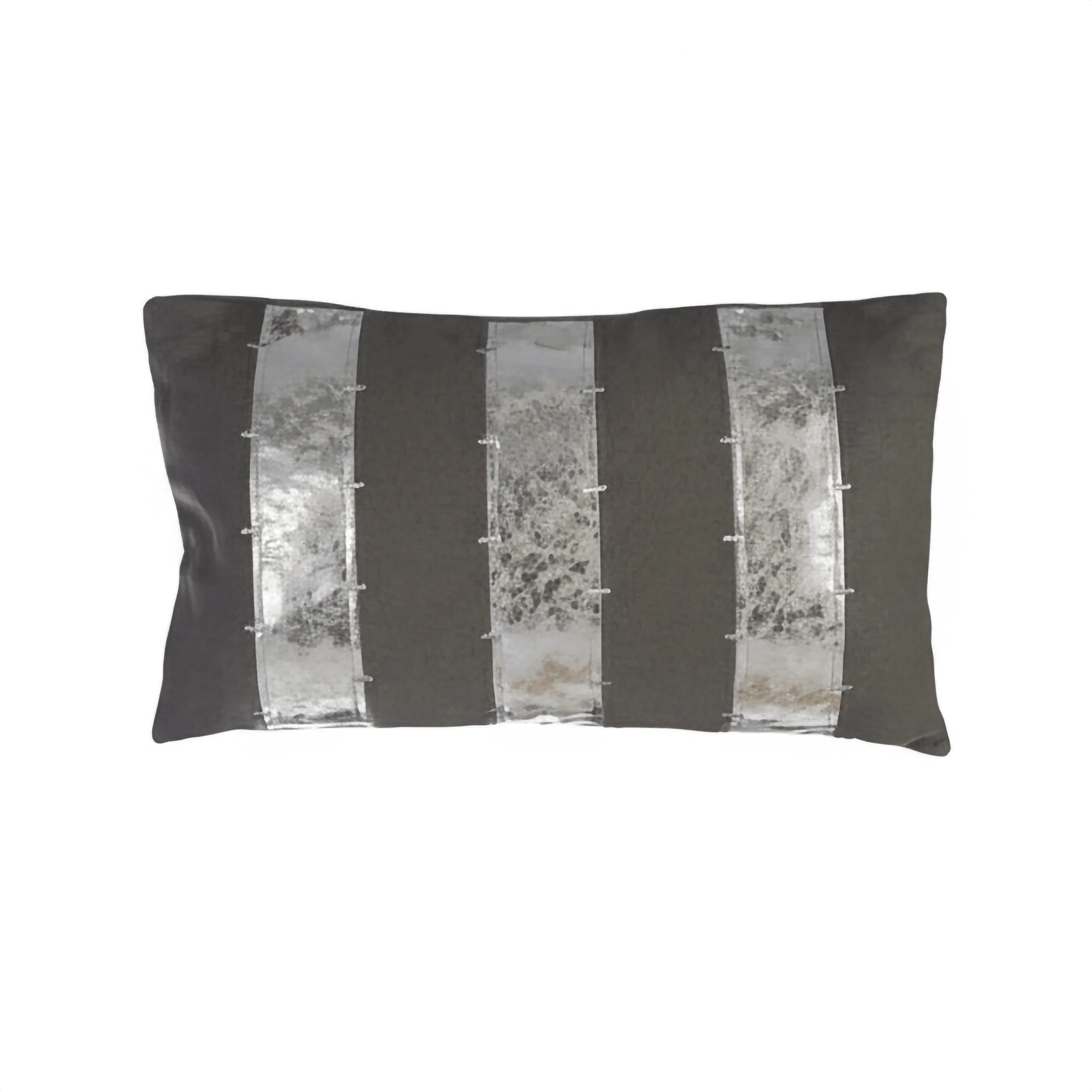 Bosie Kensington Townhouse Grey and Silver Cushion - Image 7